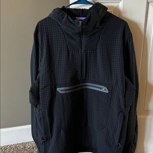lululemon athletica Textured Black Windbreaker